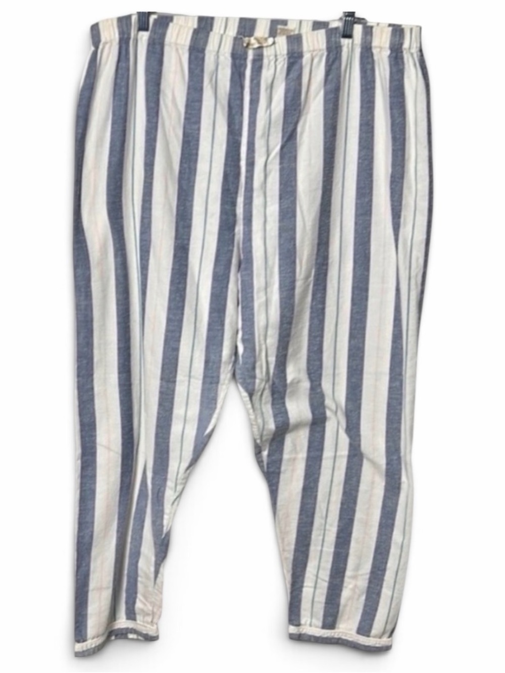 Victoria's Secret Vintage Gold Label Blue and White Pajama Pants Size Large